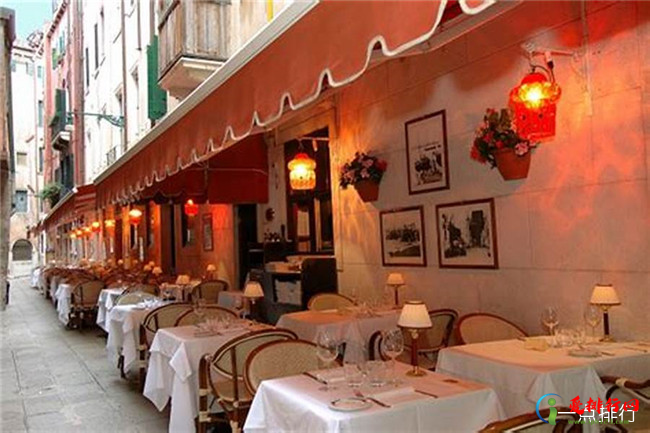 意大利威尼斯餐厅排行 威尼斯小酒馆评价最高